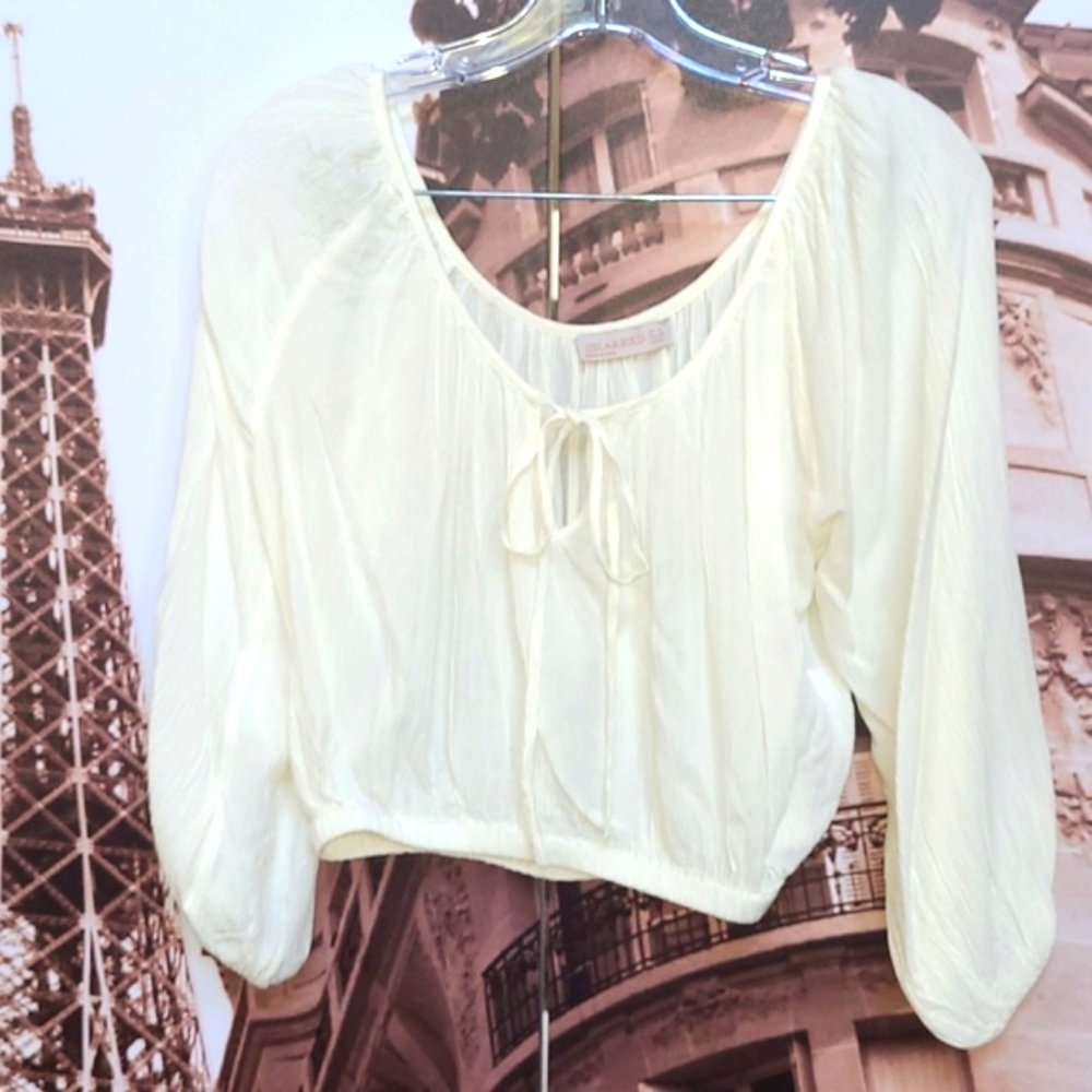 IISLA & BIRD Ecru blouse. Size 4 - #1-0244